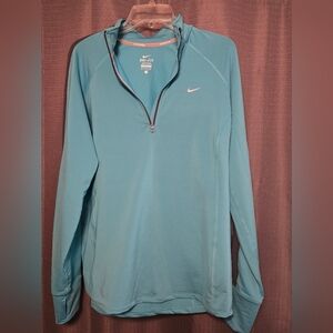 Nike Teal Dri-FIT Long Sleeve Top
